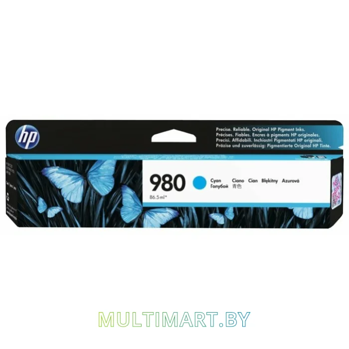 Картридж HP 980 Cyan Original Ink Cartridge (D8J07A)